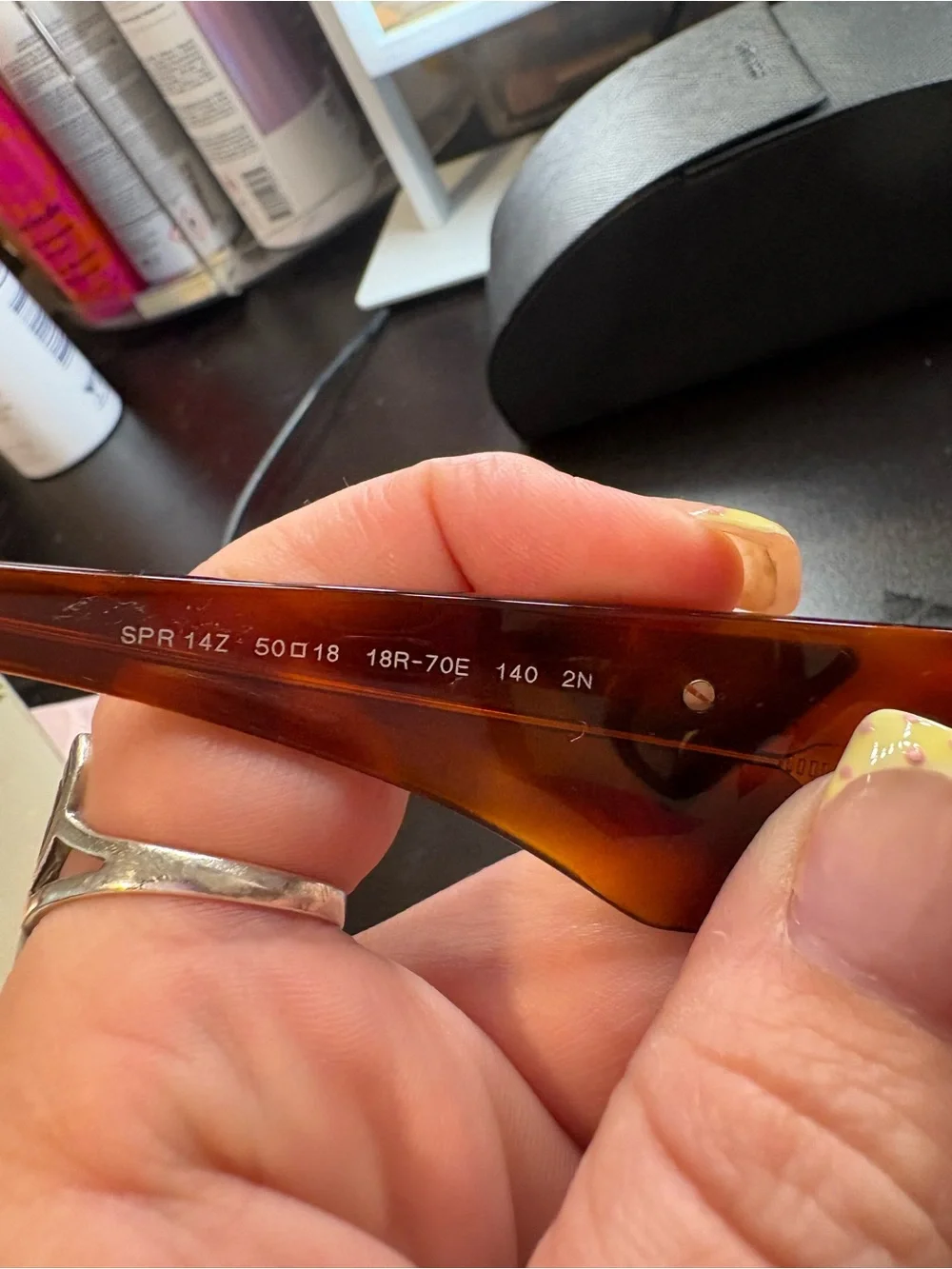Prada Oversized Tortoiseshell Brown Square Sunglasses
